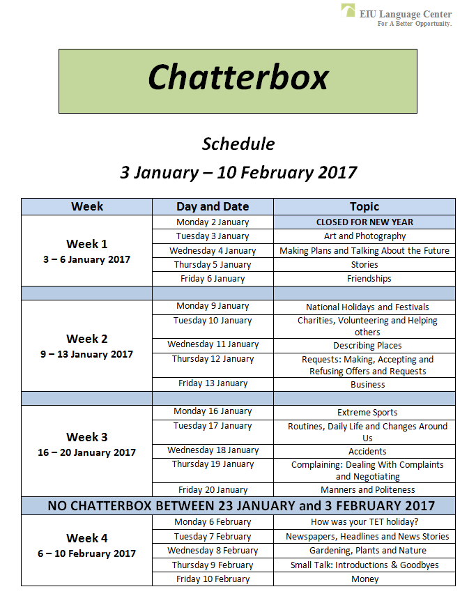 chatterbox