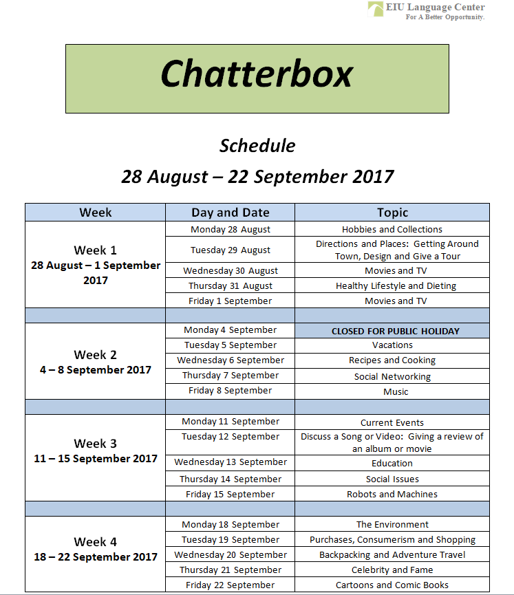 chatterbox-schedule-28-august-22-september-2017
