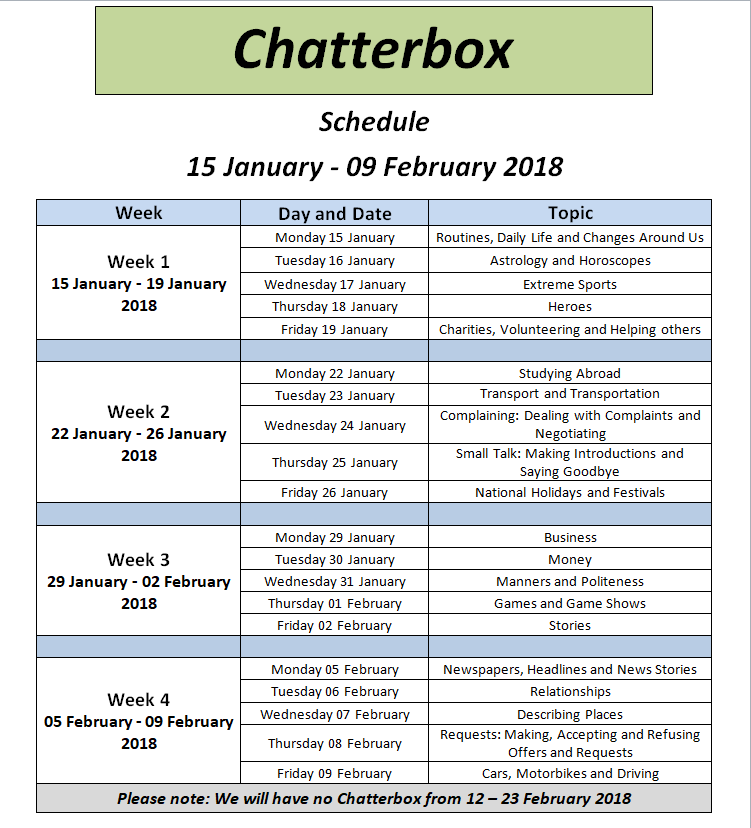 chatterbox-schedule-15-jan-to-9-feb