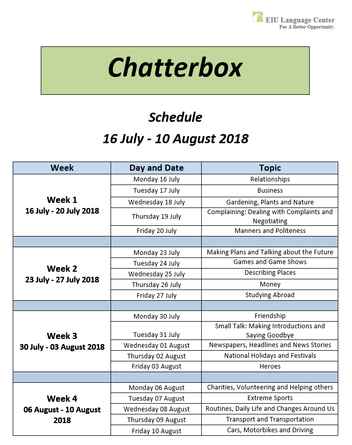 chatterbox-16-july-10-august-2018